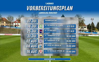 Sommervorbereitung